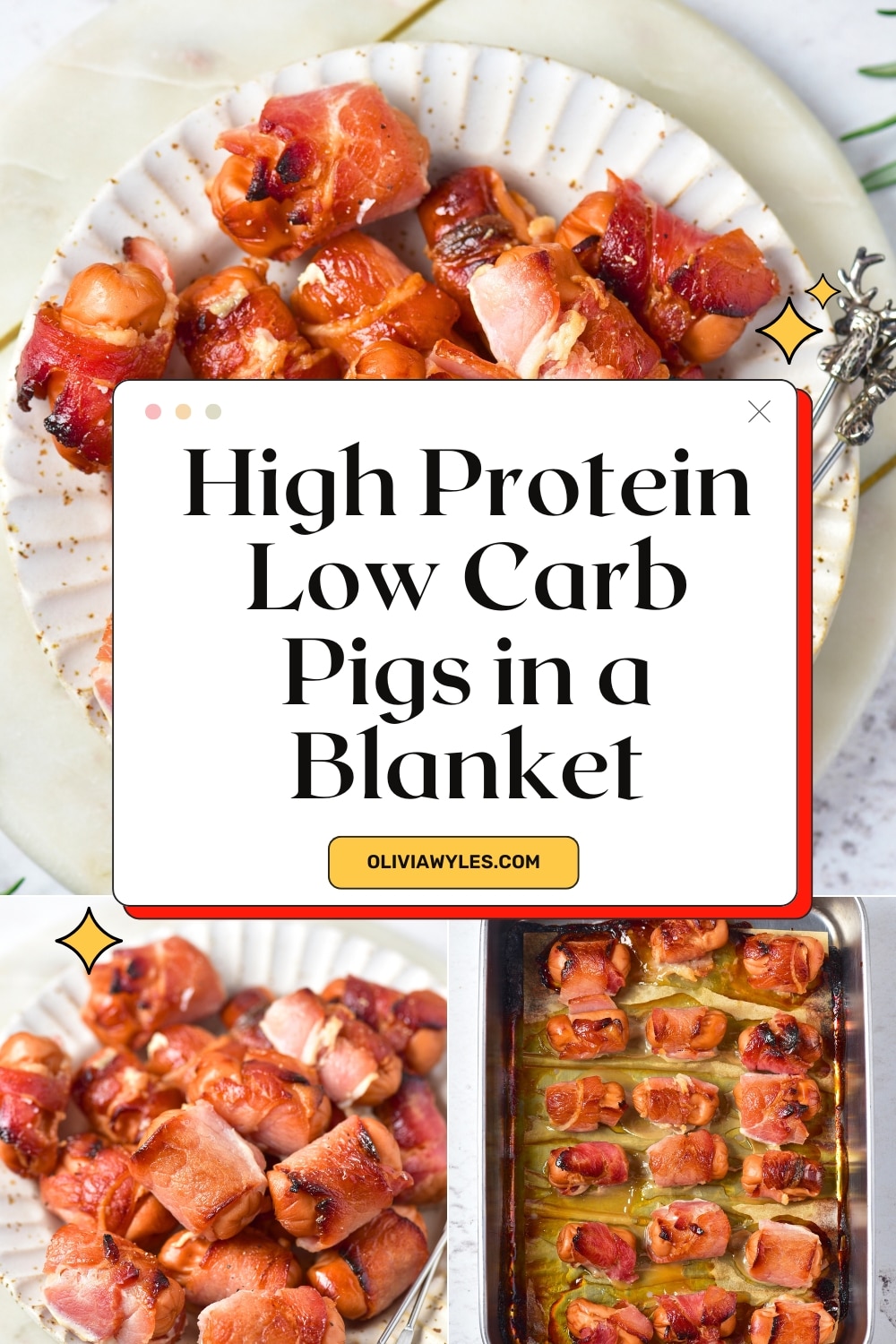 High Protein Low Carb Pigs In A Blanket Pin