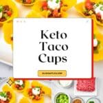 Keto Taco Cups Pin