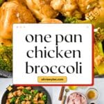 One Pan Chicken Broccoli Stir Fry Pin