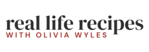 Olivia Wyles Real Life Recipes logo